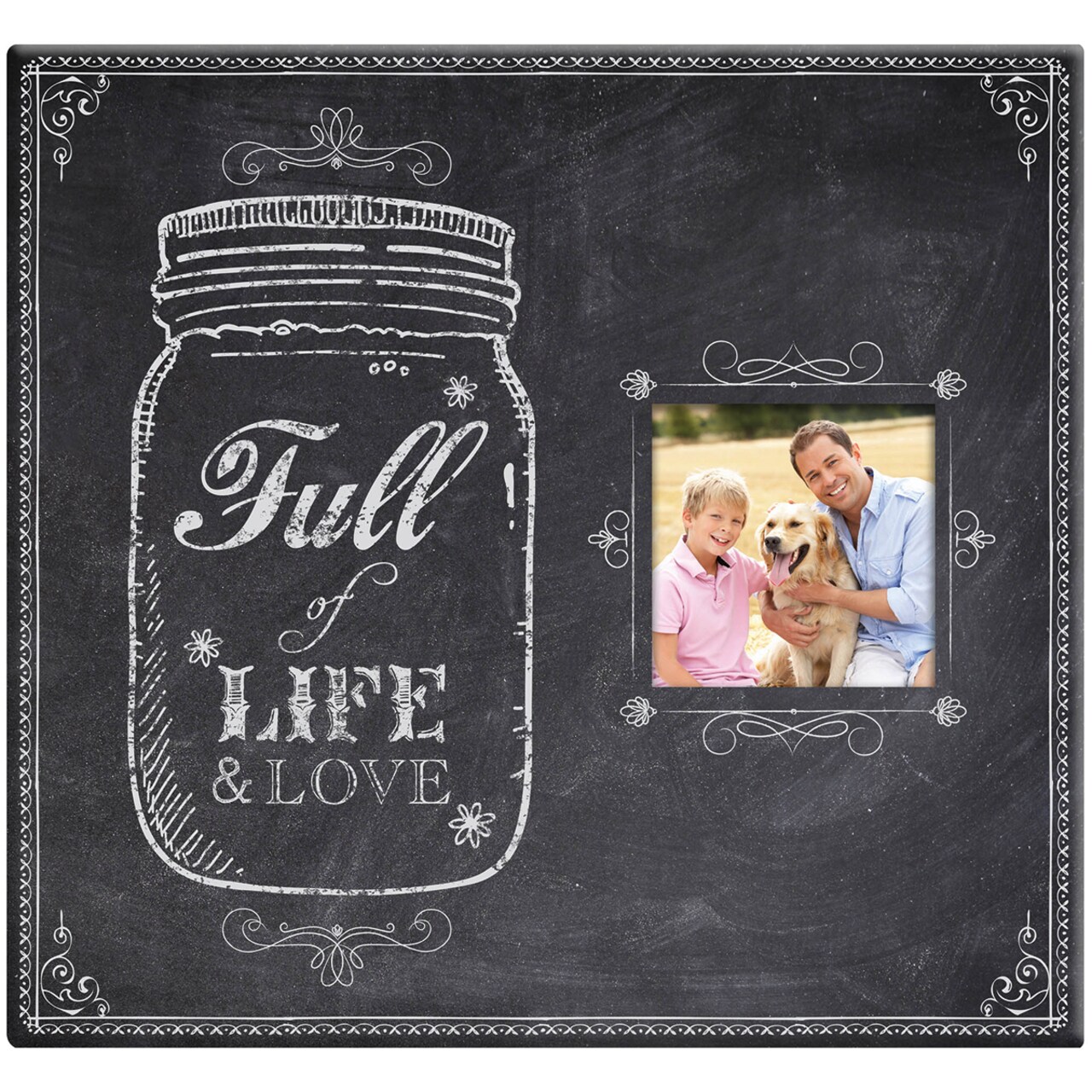 MBI Full Of Life Mason Jar Post Bound Album 12"X12"-With Window